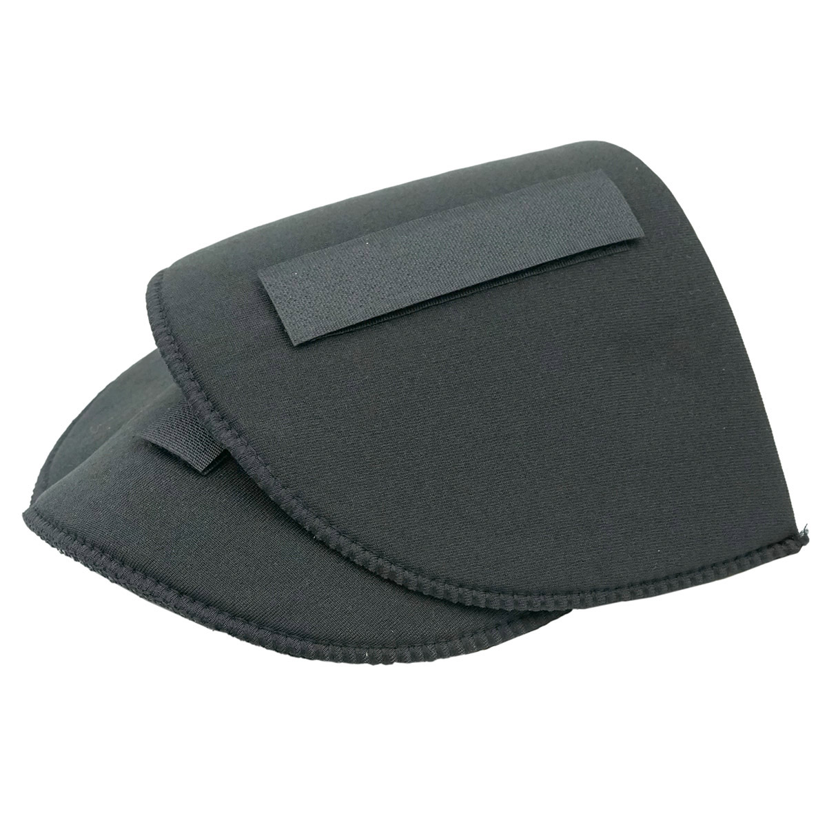 Плечевые накладки Prym полумесяц с липучкой для шитья блузок рубашек M - L 160х115х15 мм черный 993817 - фото 2