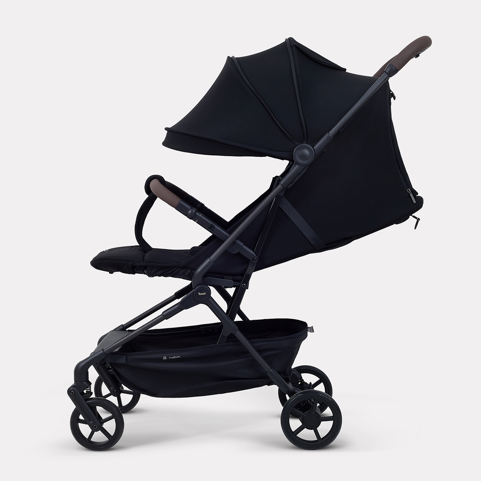 Коляска прогулочная Rant Avion Carbon черный - фото 7