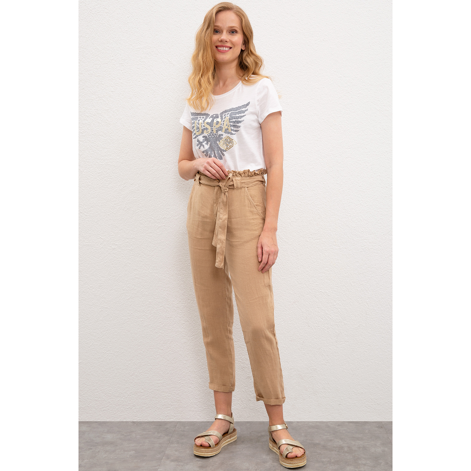Брюки U.S. Polo Assn G082SZ0780LEOLA_VR085 - фото 1