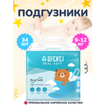 Подгузники Super Daddy L 34 шт.