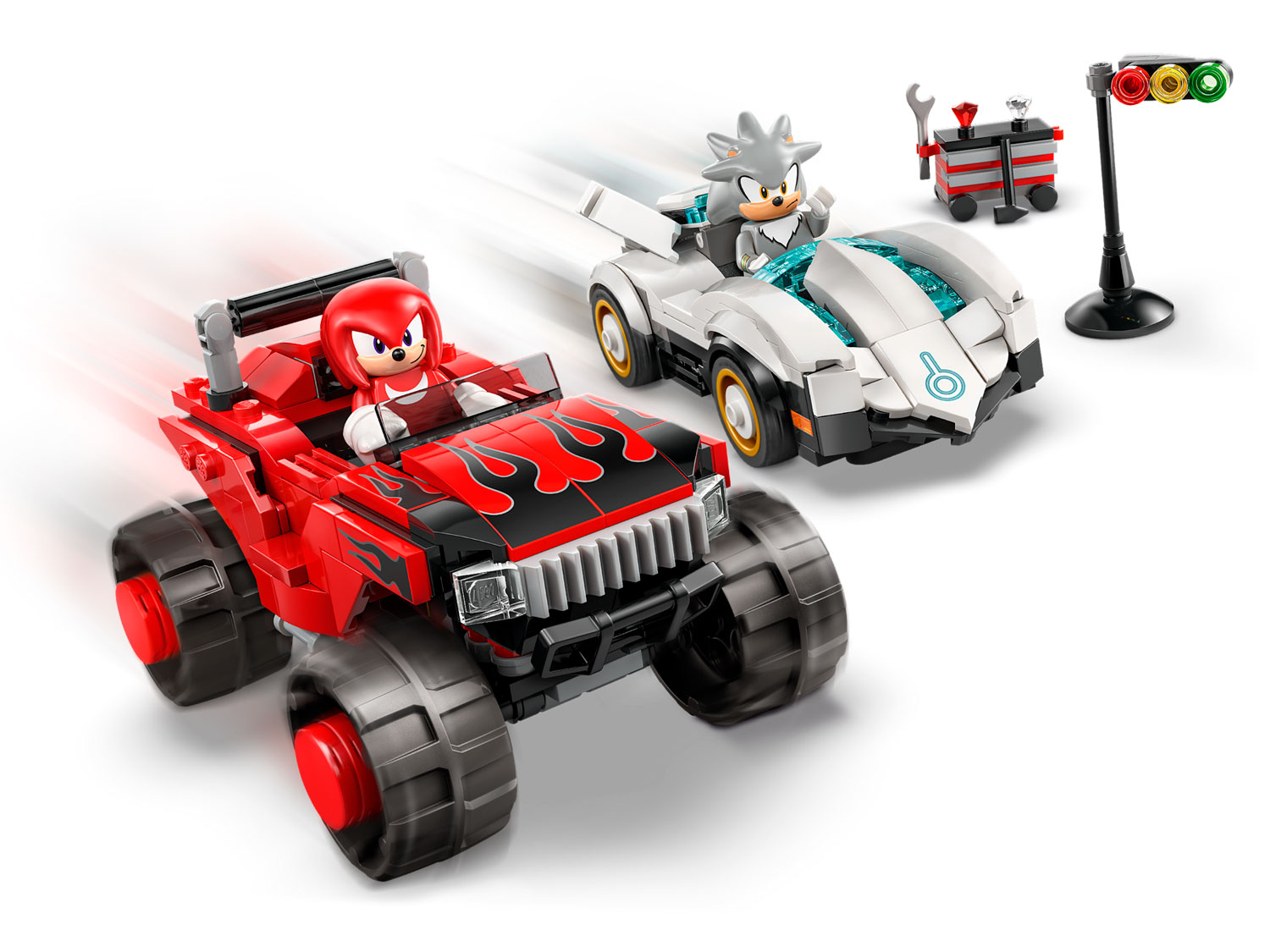 Конструктор LEGO Sonic the Hedgehog Автомобиль Сильвера 378 дет. - фото 6