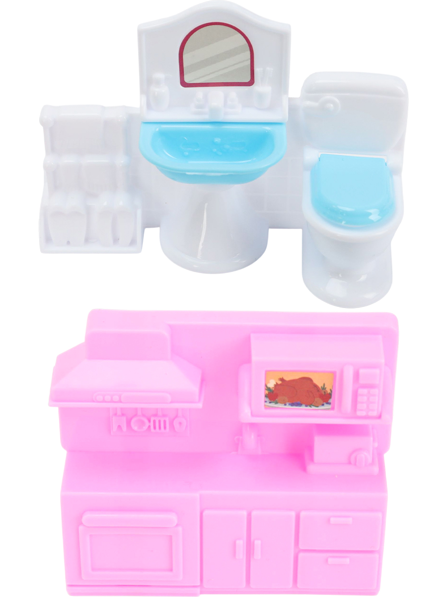 Домик для кукол Рыжий кот 34 см Y27221010 - фото 7