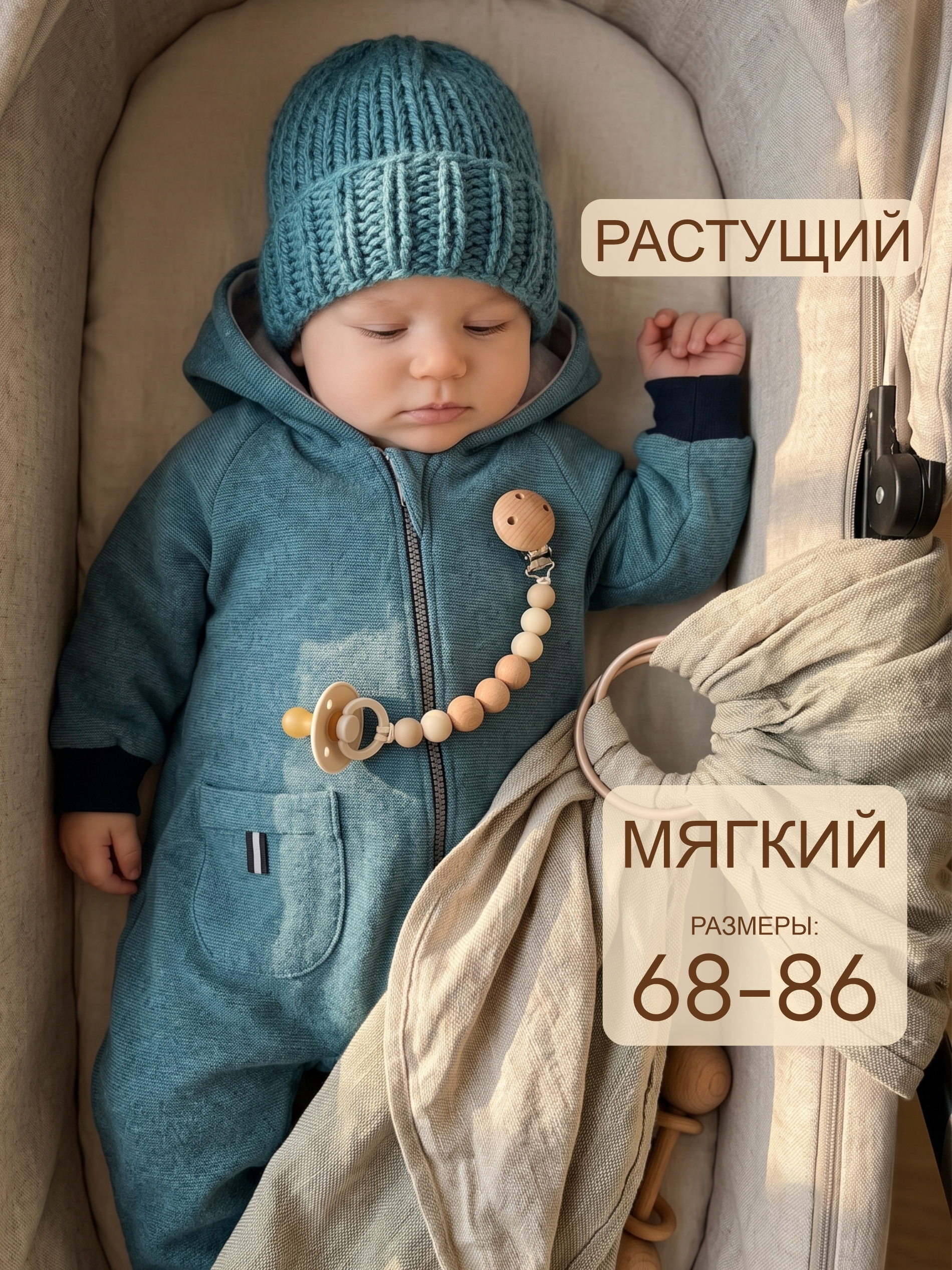 Комбинезон СОННЫЙ ГНОМИК 2032/3 - фото 2