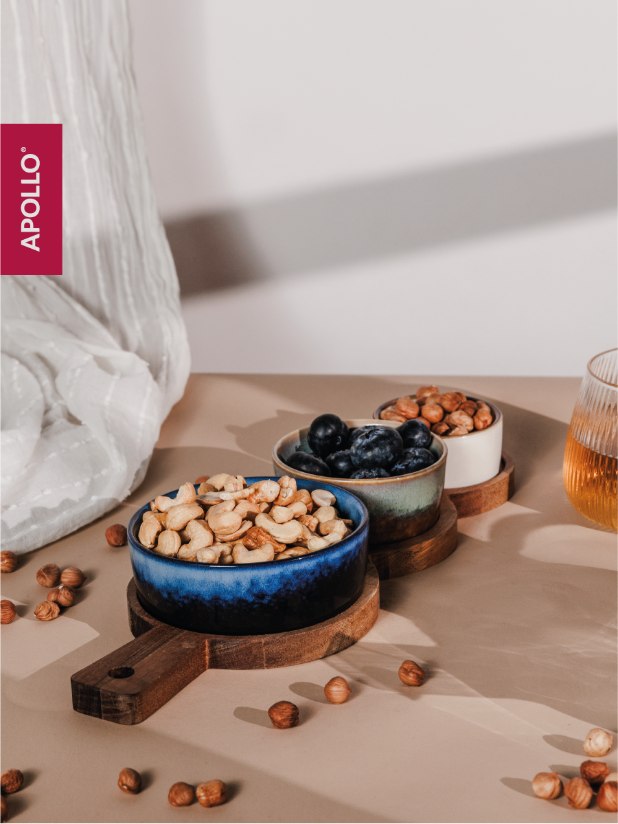 Менажница с подставкой APOLLO 3 предмета - фото 1