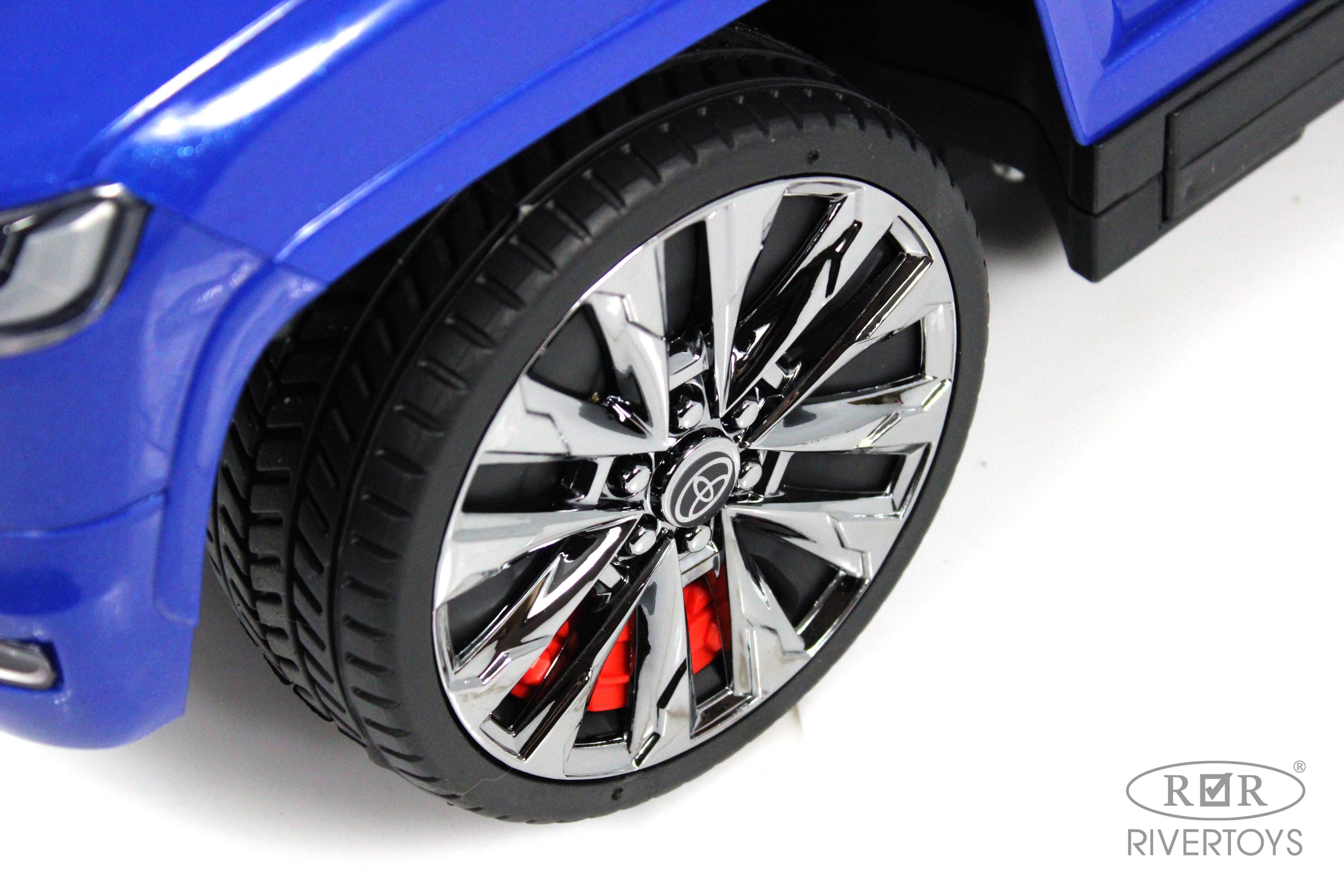 Каталка RIVERTOYS Z002ZZ-C-BLUE синий - фото 13