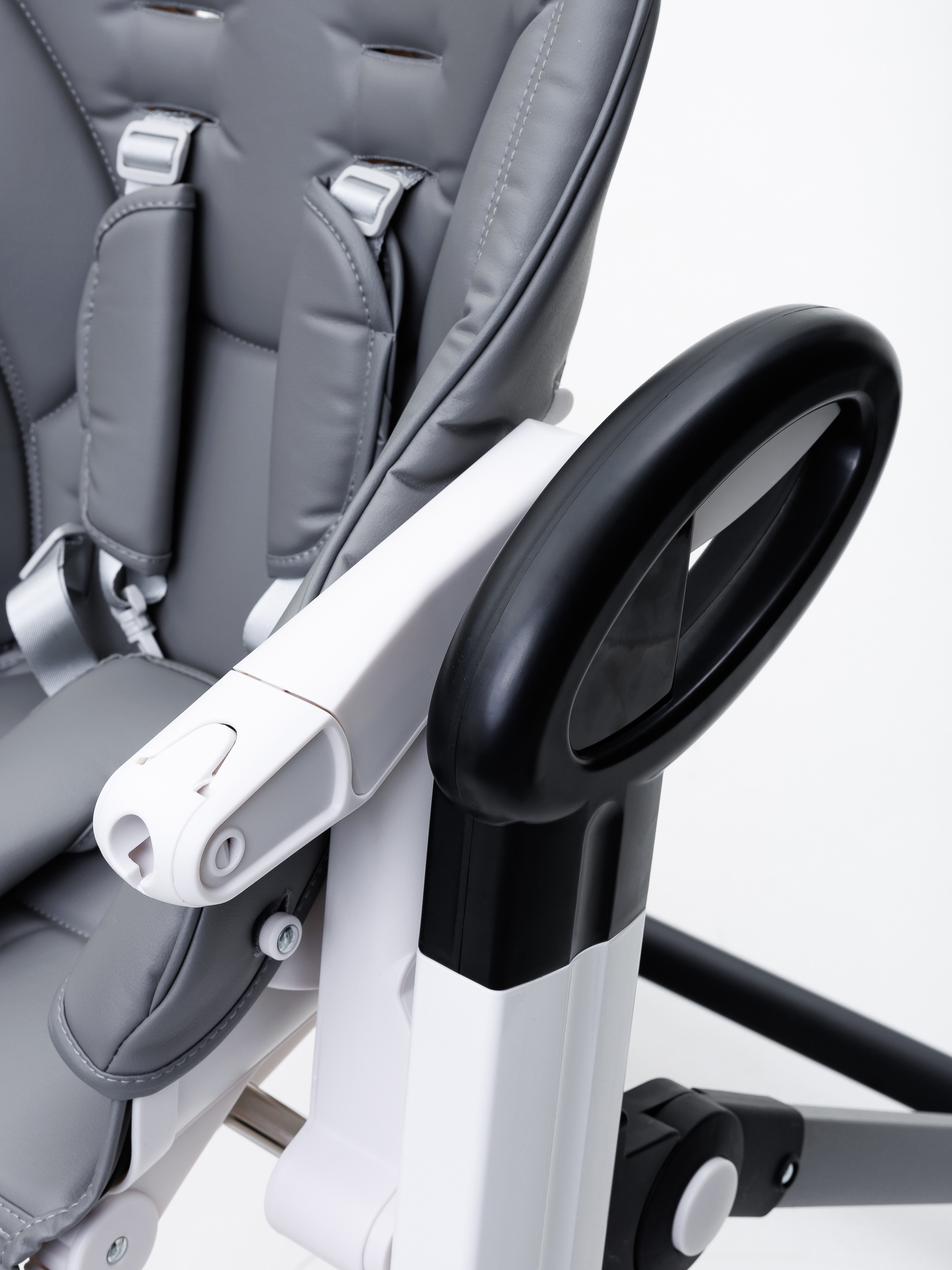 Стульчик для кормления BASSET B2 серый - фото 19