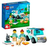 Конструктор LEGO City Спасатели-ветеринары 58 дет.