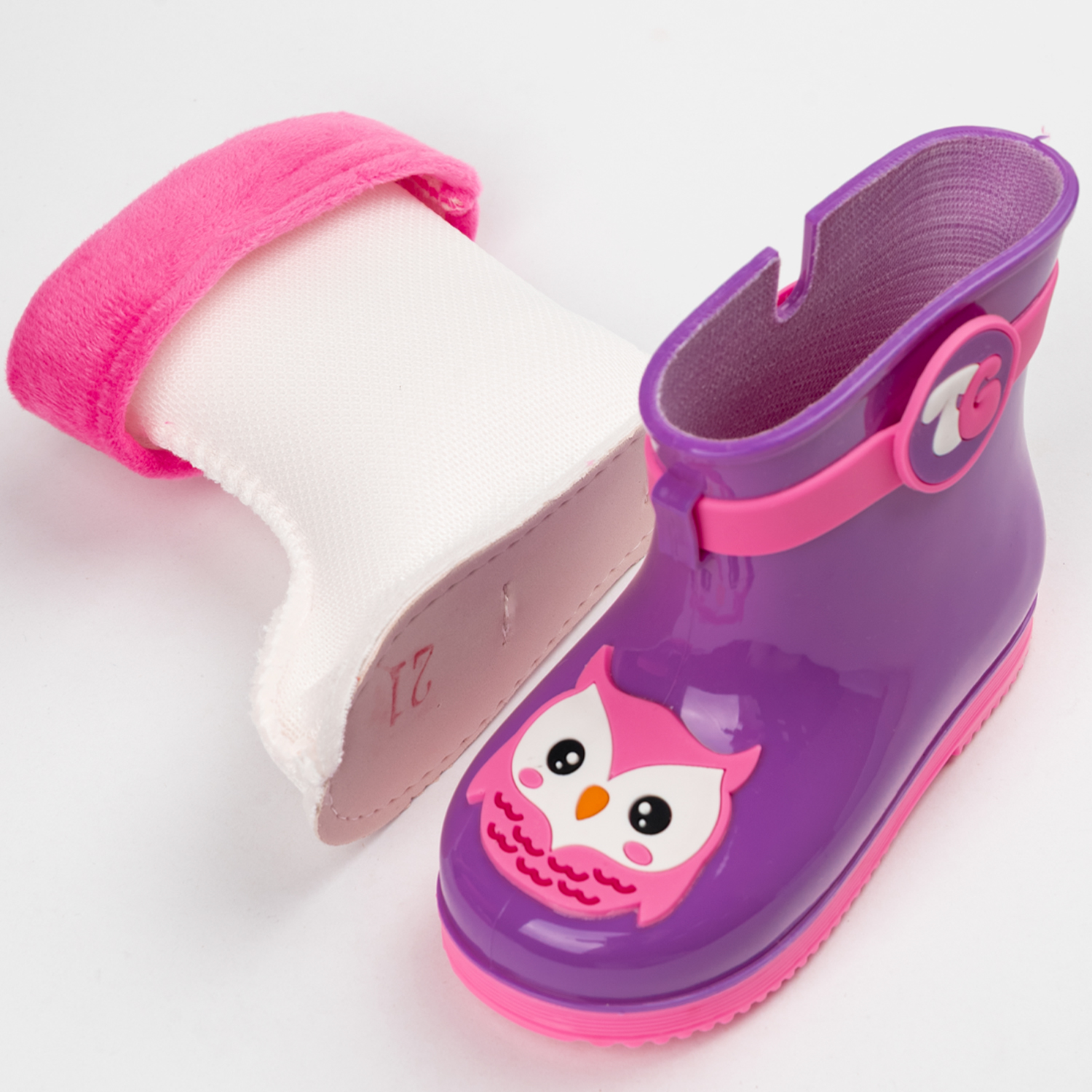 Резиновые сапоги TikkaGo 8U03_2433-1_violet - фото 5