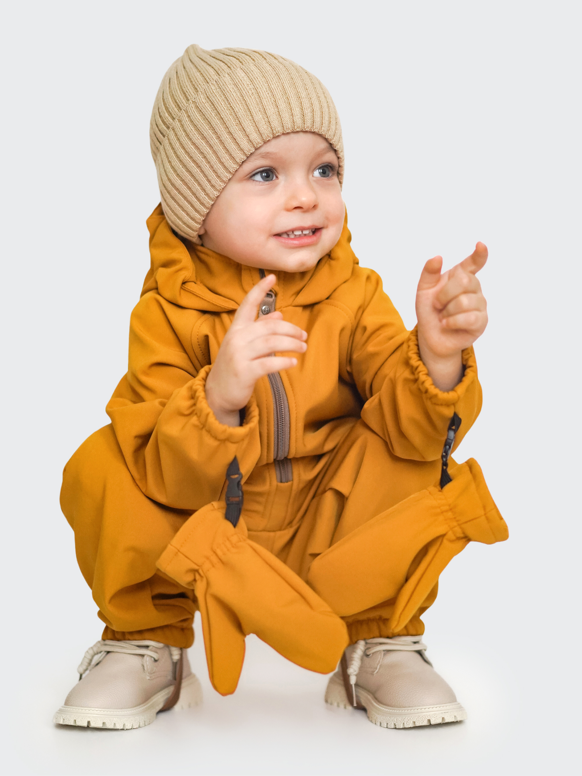 Комбинезон ZipkidZ DS-035/горчица - фото 8