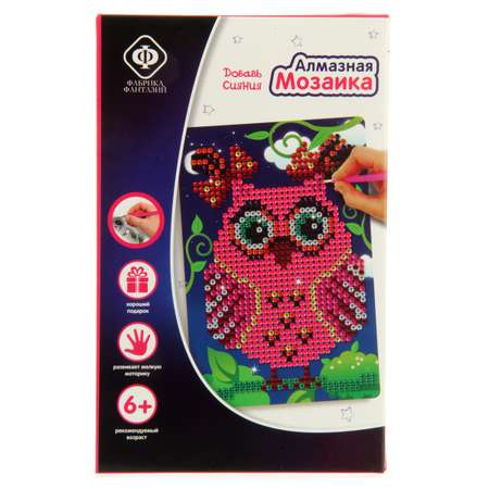 Алмазная мозаика Фабрика Фантазий Сова
