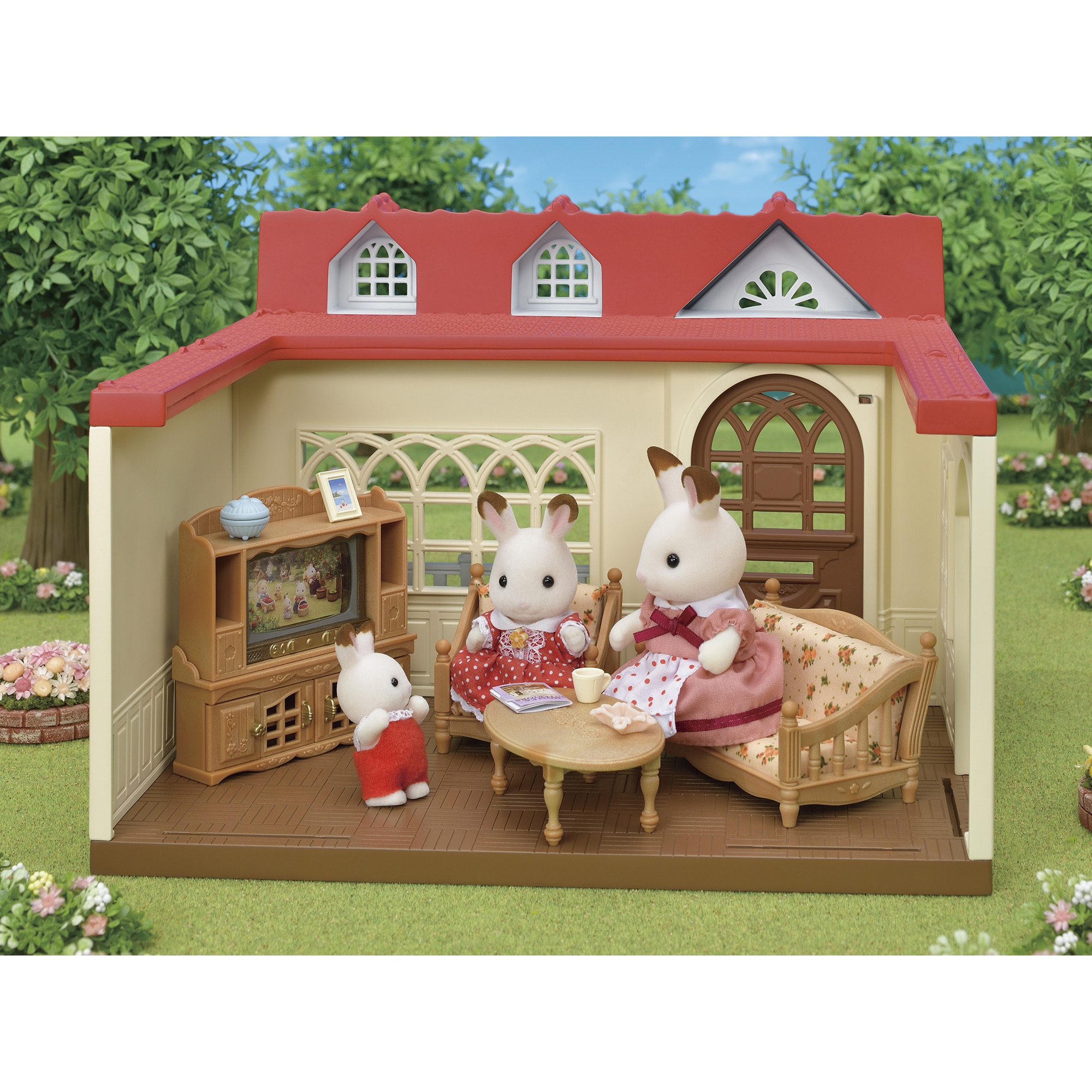 Домик для кукол Sylvanian Families 26 см 5393 - фото 7