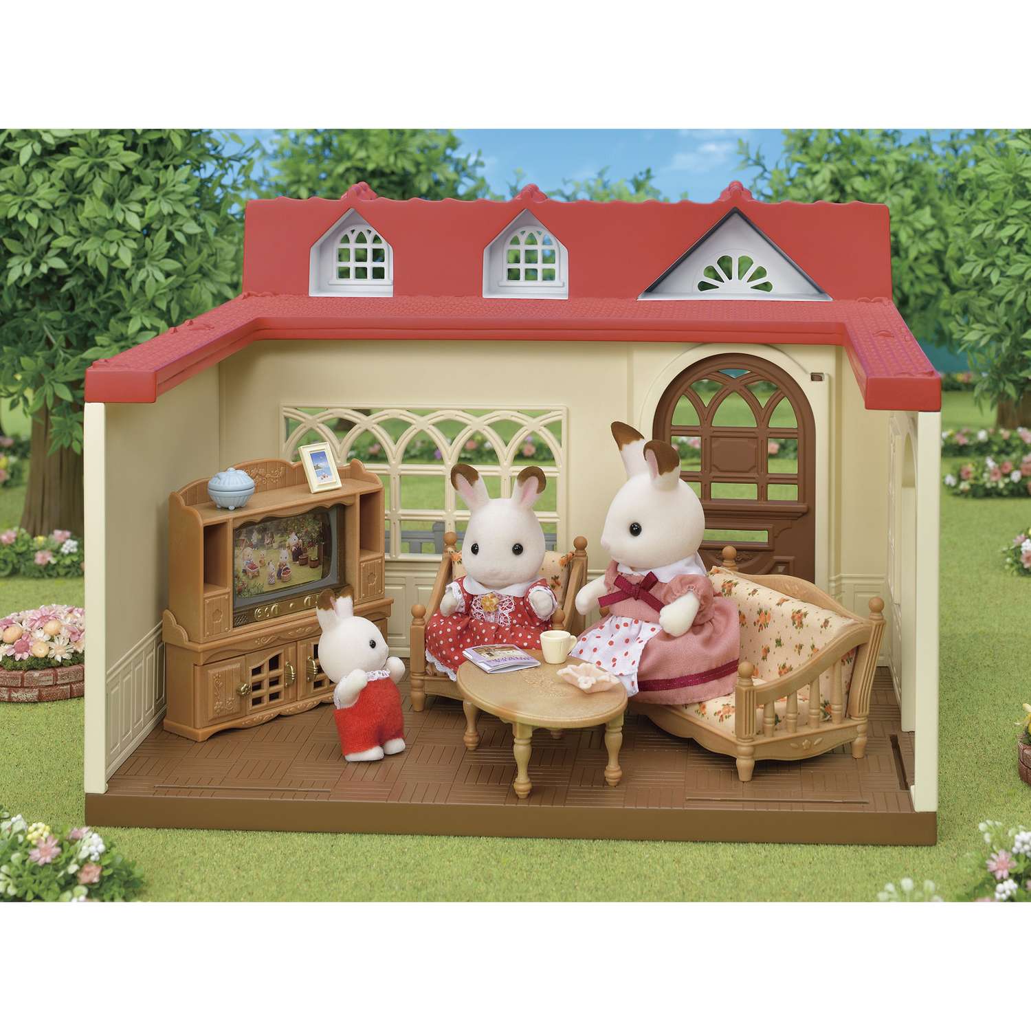 Домик для кукол Sylvanian Families 26 см 5393 - фото 7