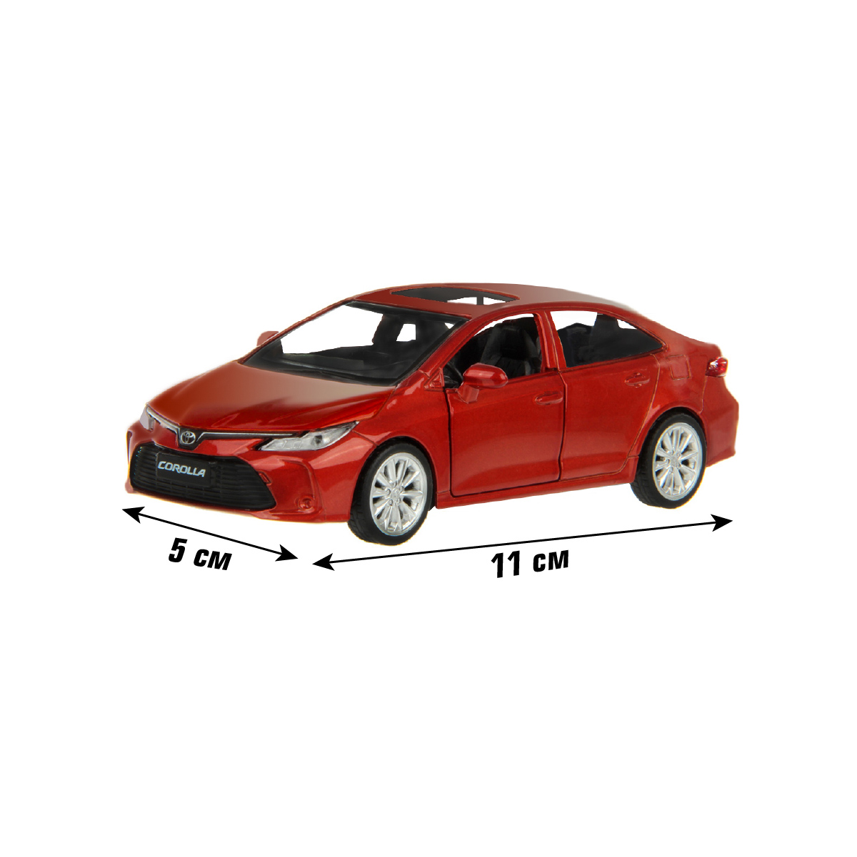 Автомобиль Veld Co Toyota 1:43 126396 - фото 3