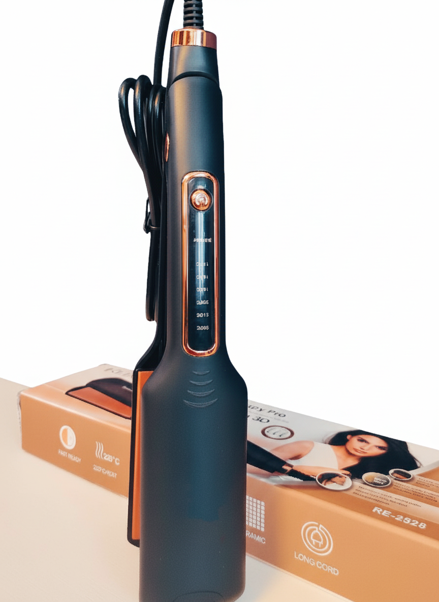 Утюжок для выпрямления и завивки волос mutter выпрямитель - фото 2