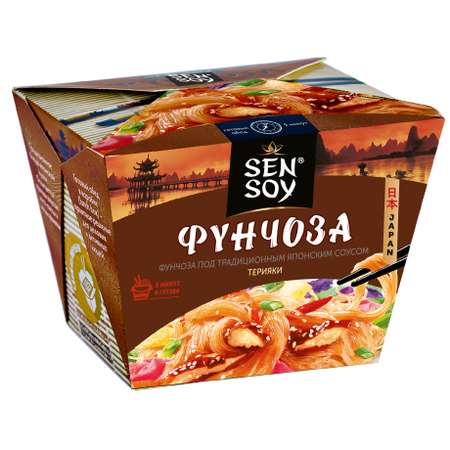 Фунчоза Sen Soy под японским соусом терияки 125г