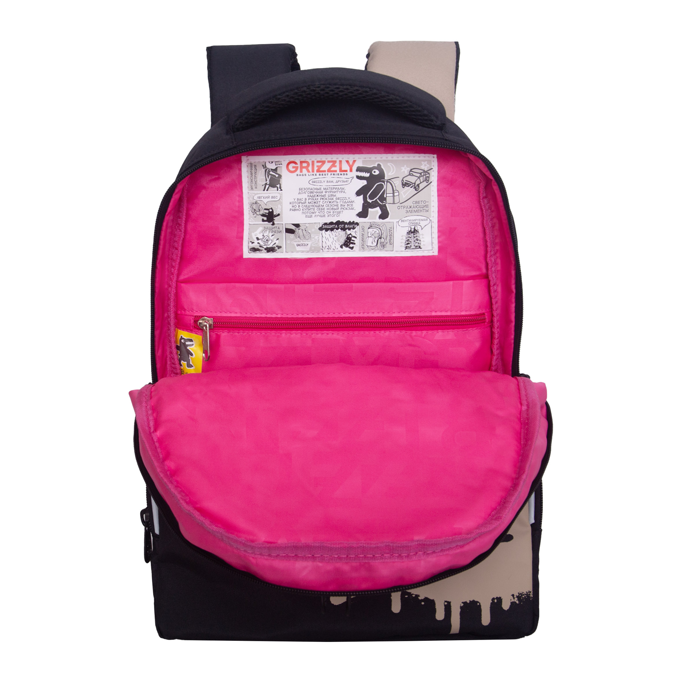 Рюкзак Grizzly для девочки - фото 4