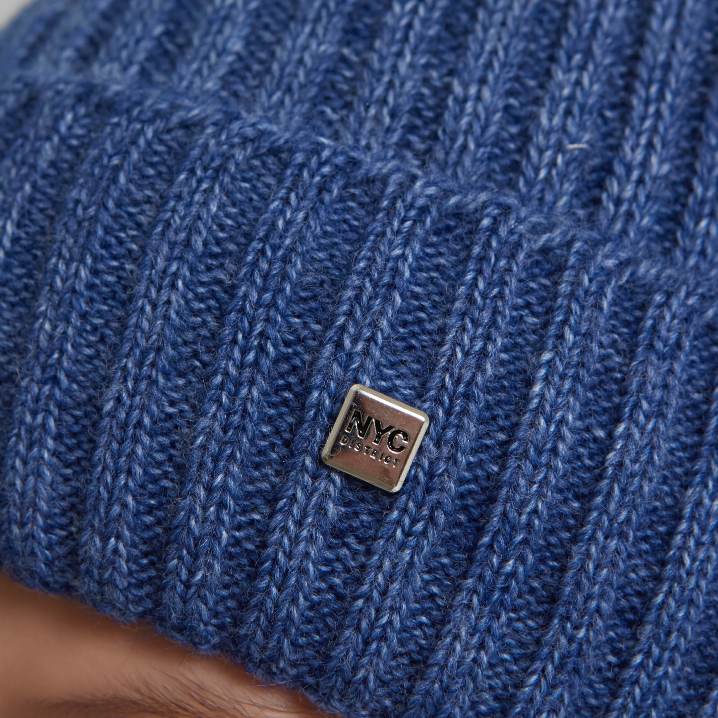 Шапка и снуд KUBRIO KU-H-112-FurPomREB-jeans - фото 8