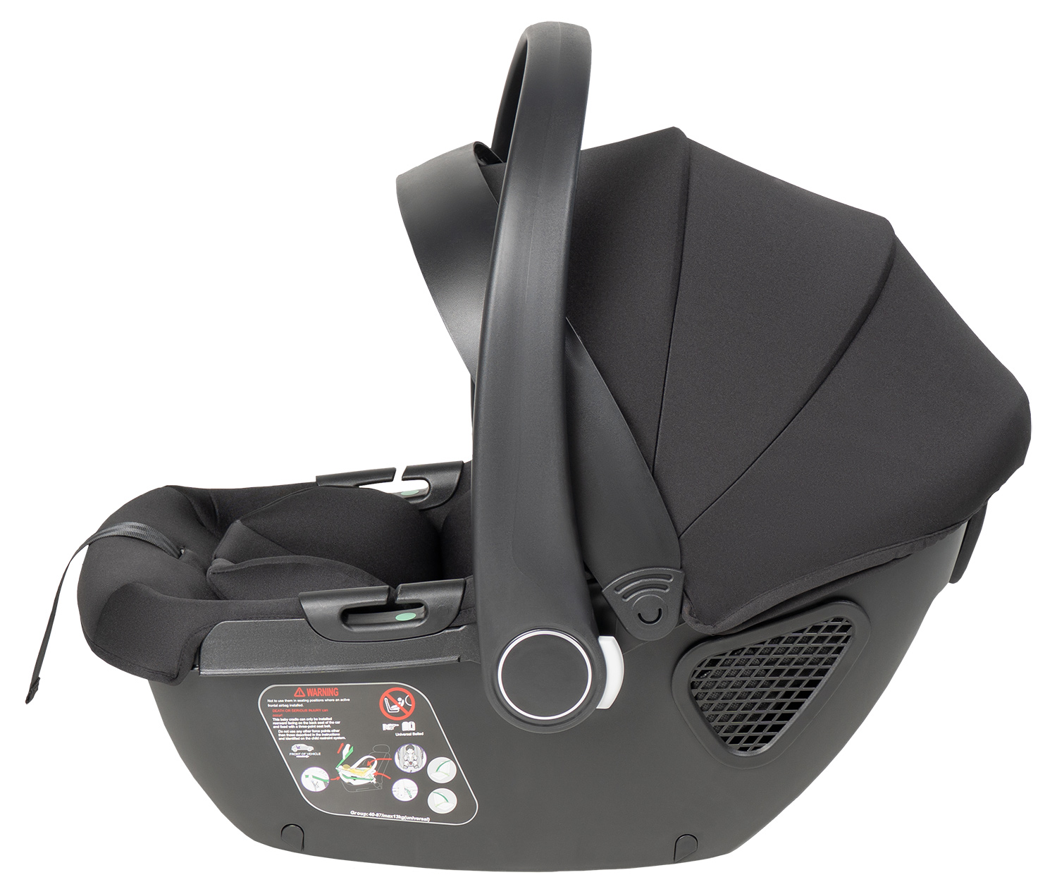 Коляска 3в1 Farfello Liberty черный - фото 31