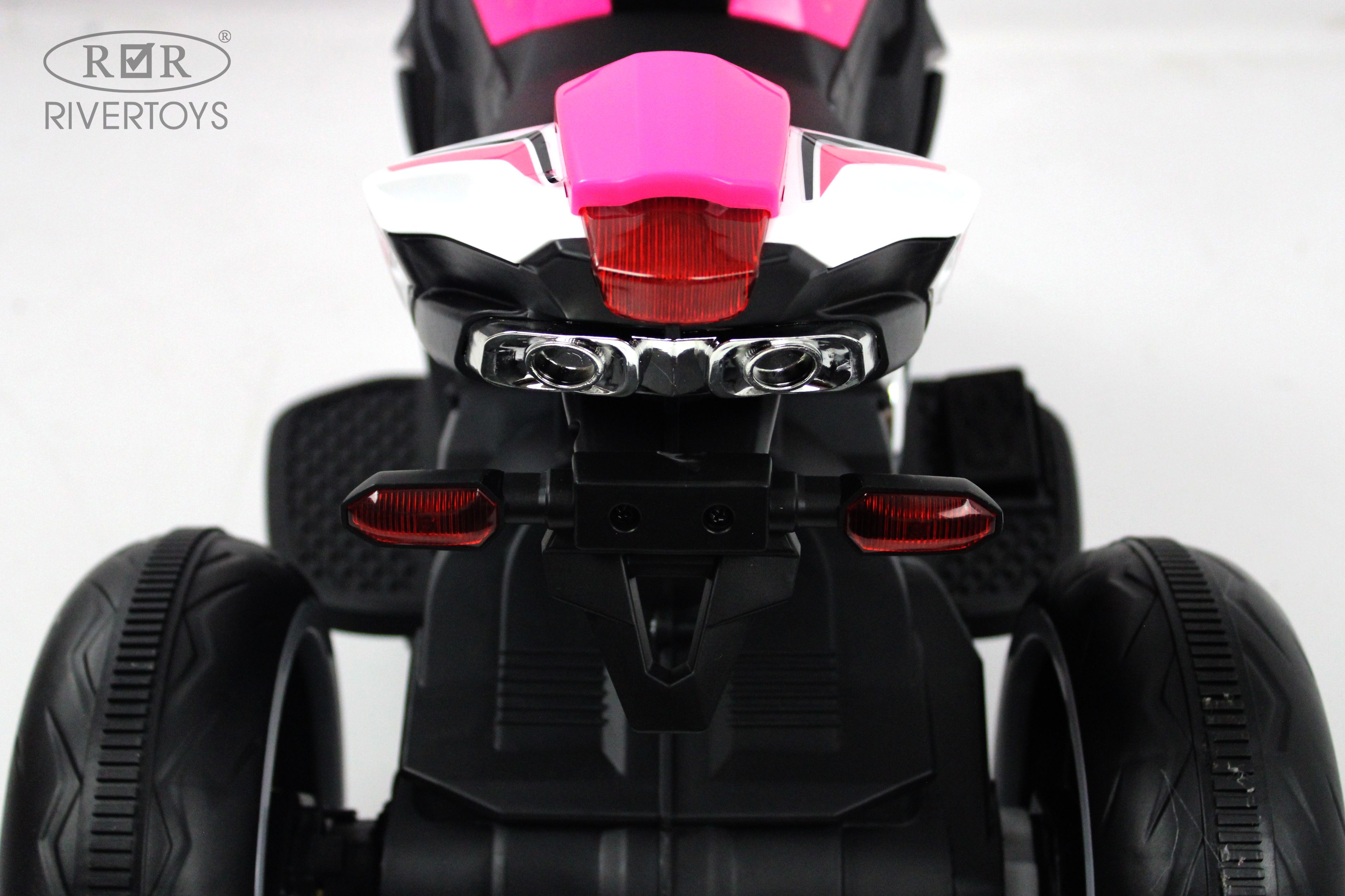 Электромобиль RIVERTOYS K222AM-PINK - фото 16