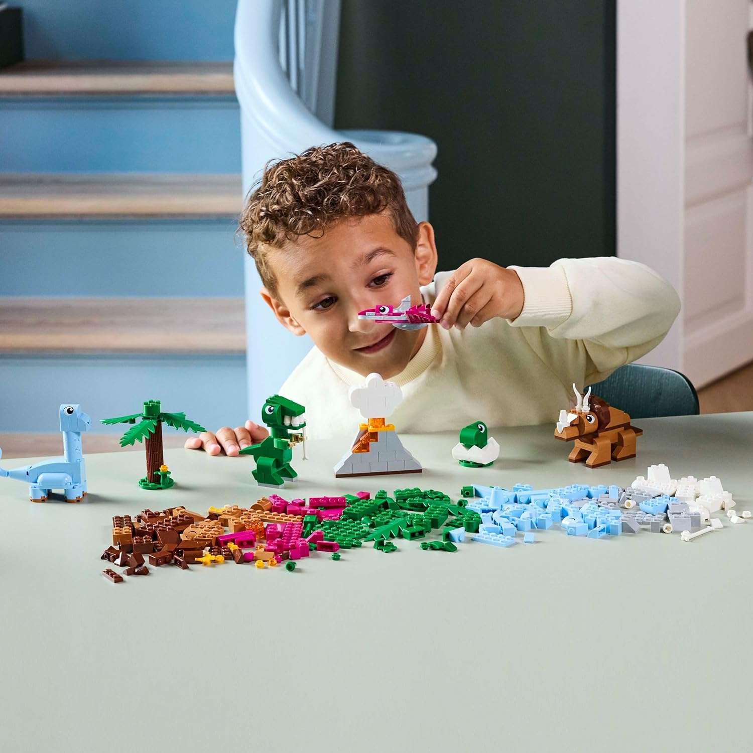 Конструктор LEGO Classic Творческие динозавры блочный - фото 7