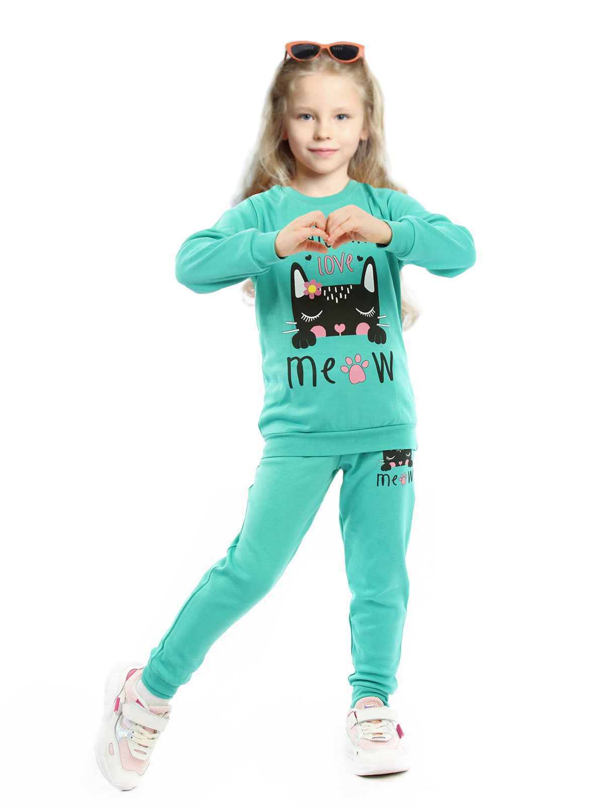 Свитшот и брюки Baby Stylе мд2076028 - фото 1