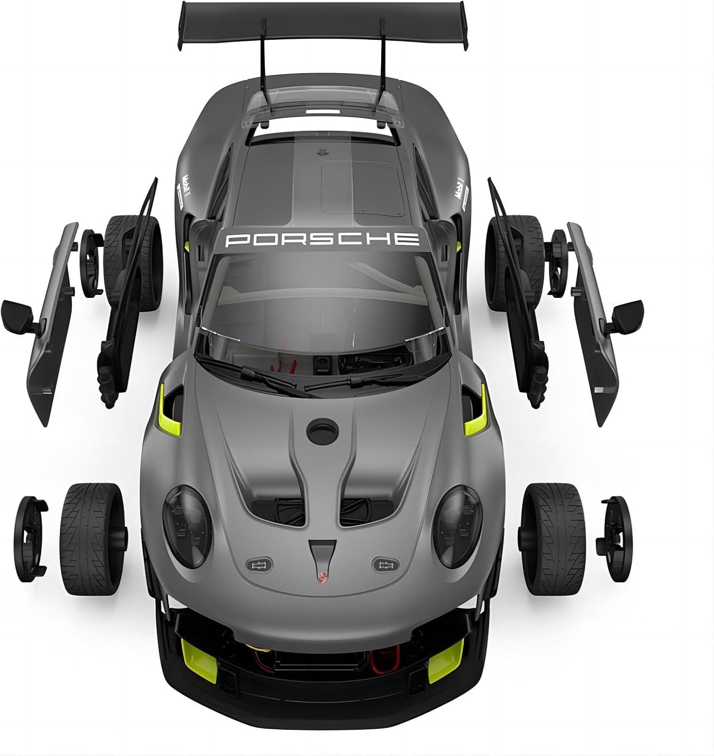 Конструктор Rastar Porsche 911 GT2 68 дет. - фото 4