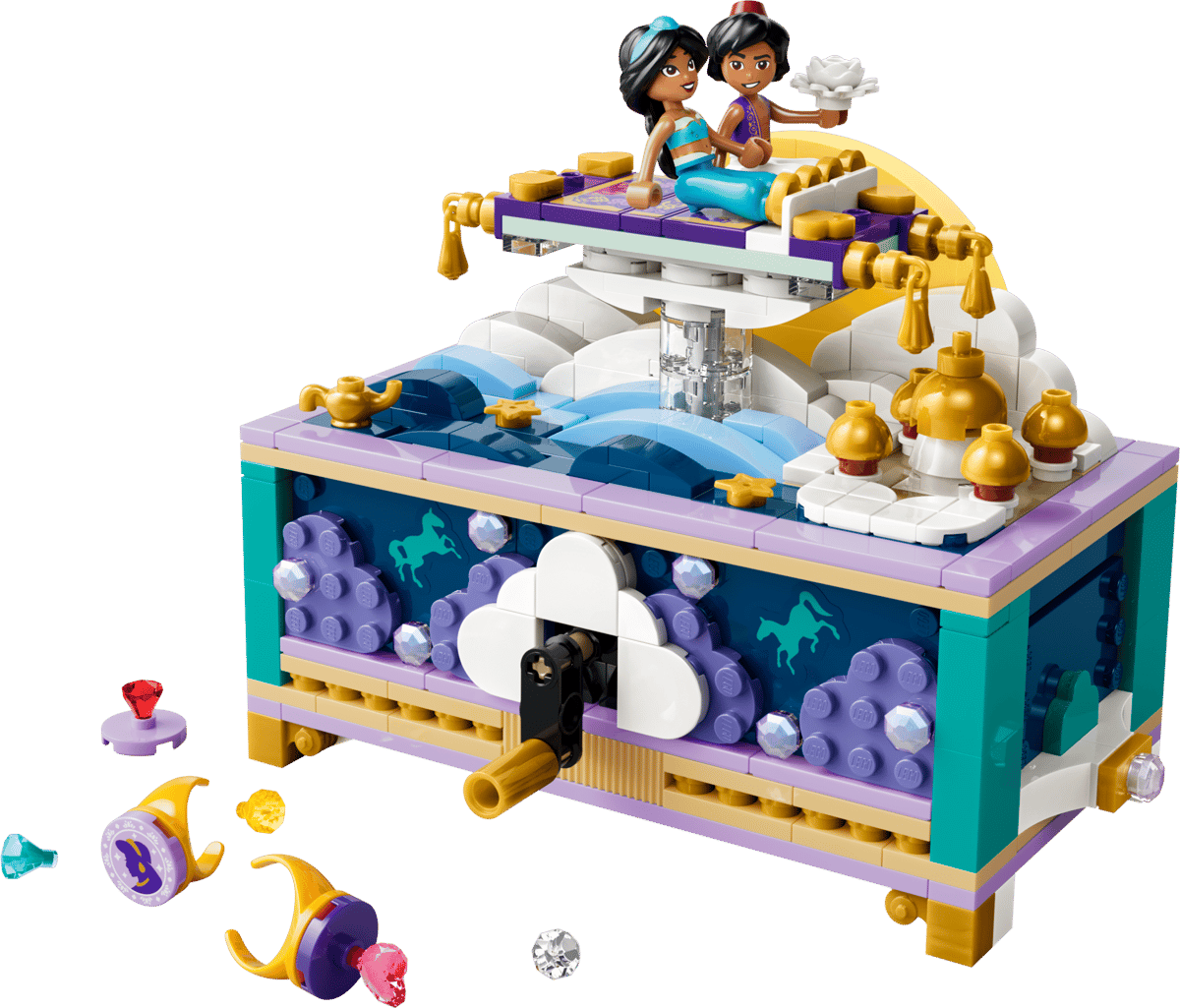 Конструктор LEGO Disney Шкатулка для украшений Жасмин 458 дет. - фото 2