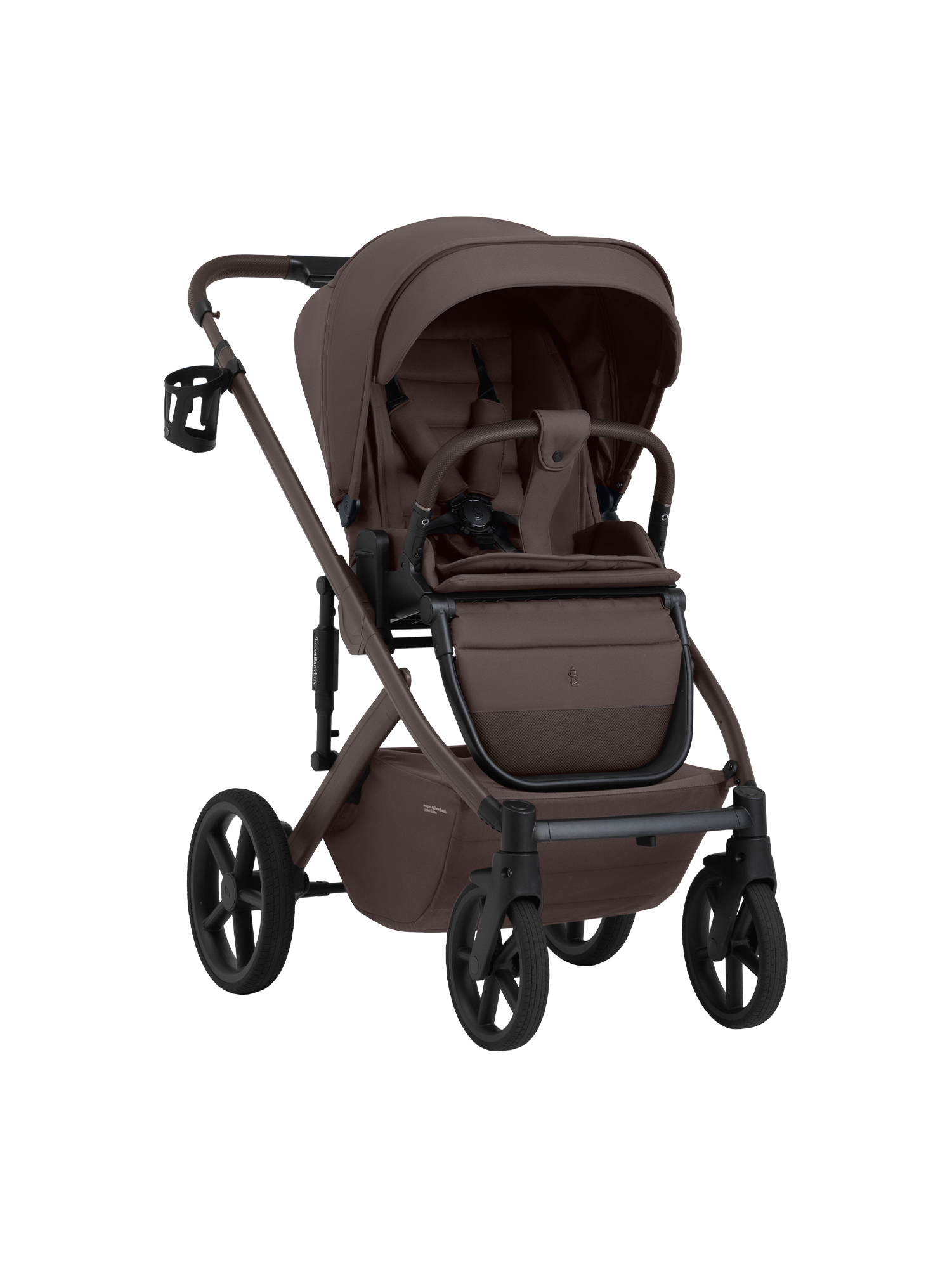 Коляска 2в1 Sweet Baby Dolce Chocolate Brown коричневый - фото 31