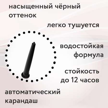 Карандаш-подводка для глаз SISTERSINHEELS Черный