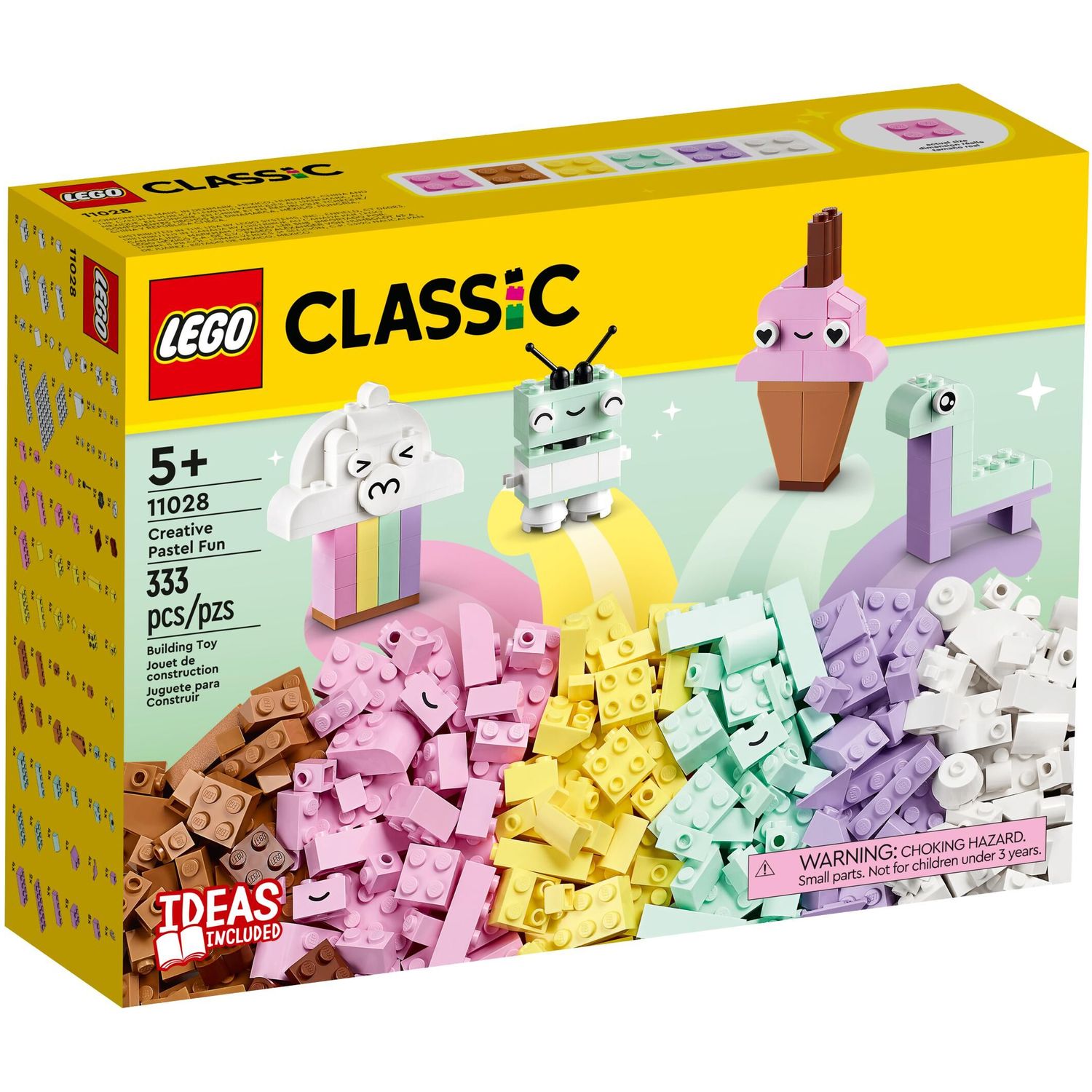 Конструктор LEGO Classic Creative Pastel Fun блочный - фото 1