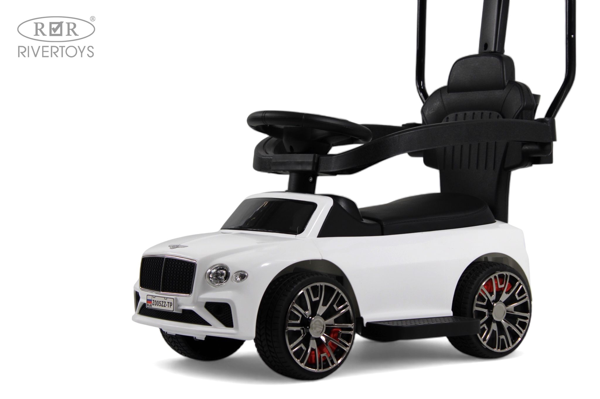 Каталка RIVERTOYS Z005ZZ-TP-WHITE белый - фото 10