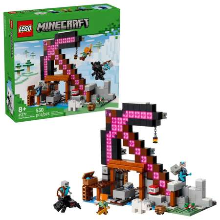 Конструктор LEGO Minecraft Шахта кирки блочный