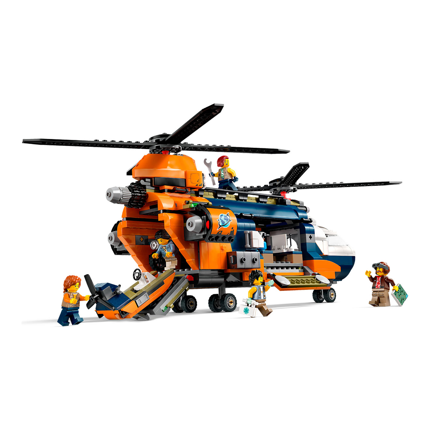 Конструктор LEGO City Вертолет исследователей 881 дет. - фото 4