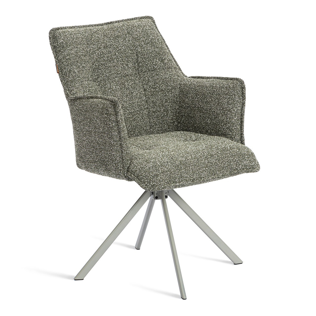 Стул TETCHAIR Луц опора 360 букле оливковый - фото 1