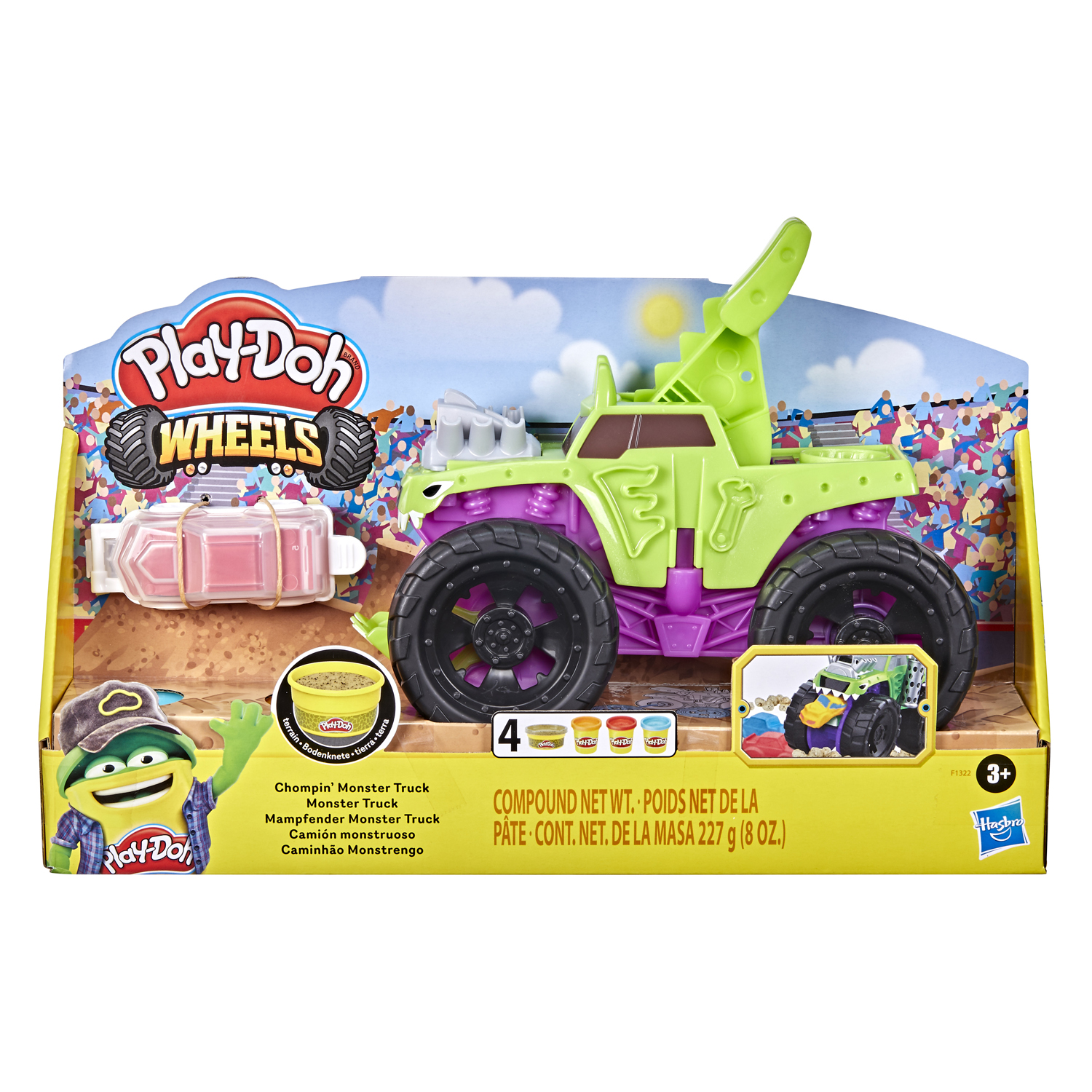 Пластилин Play-Doh Монстр-трак - фото 10