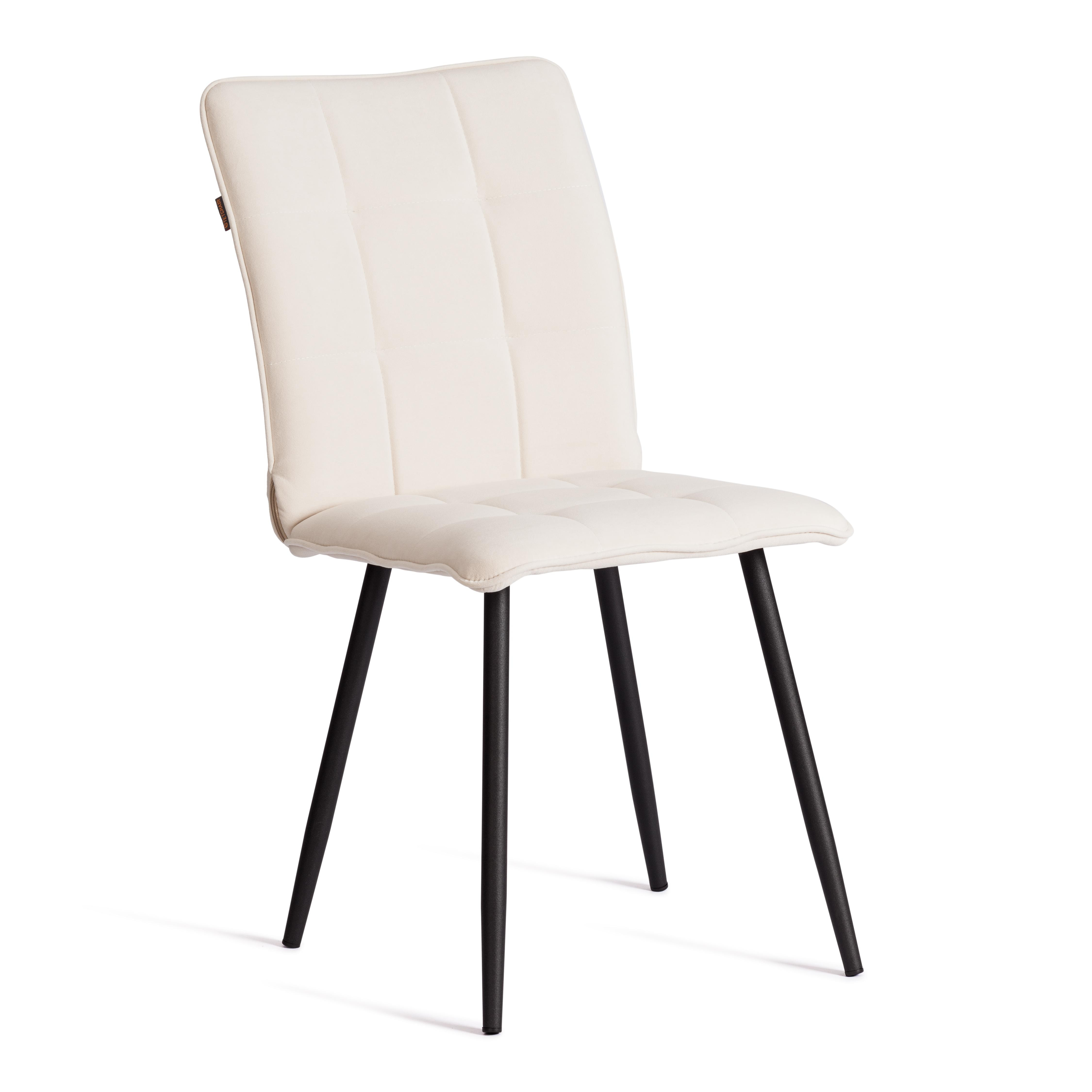 Стул TETCHAIR Bari LT велюр молочный - фото 1