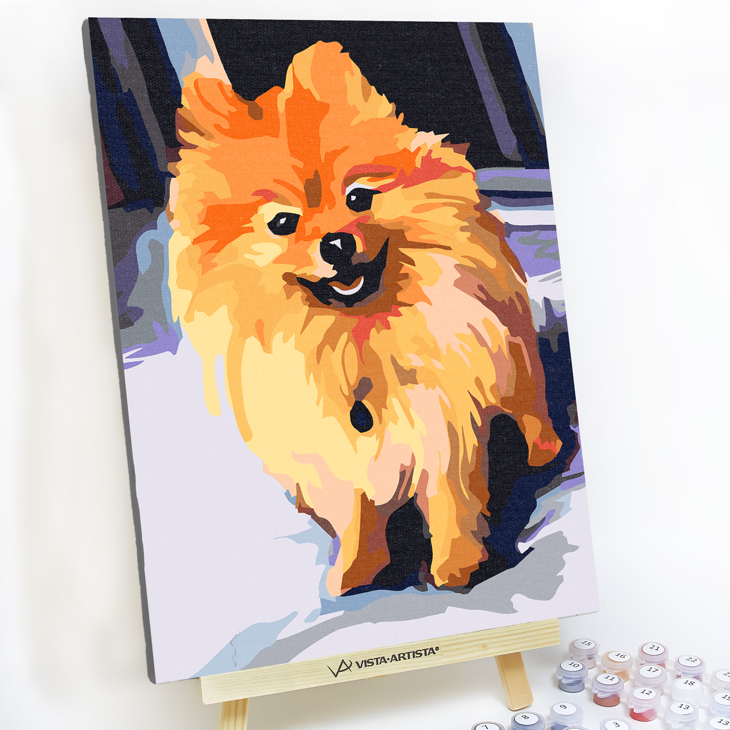 Картина по номерам Red Panda - фото 11