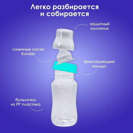 Бутылочка KUNDER 320 мл
