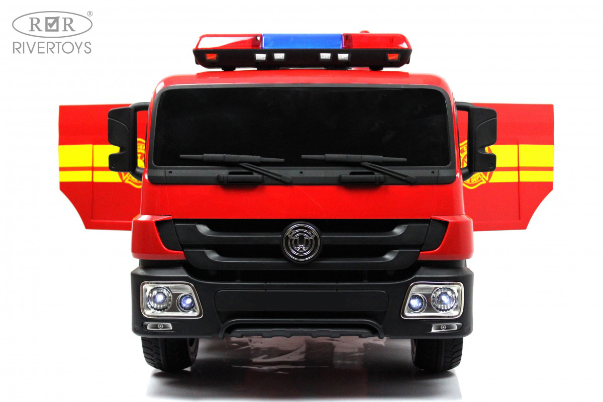 Электромобиль RIVERTOYS A555AA-RED С пультом ДУ - фото 7