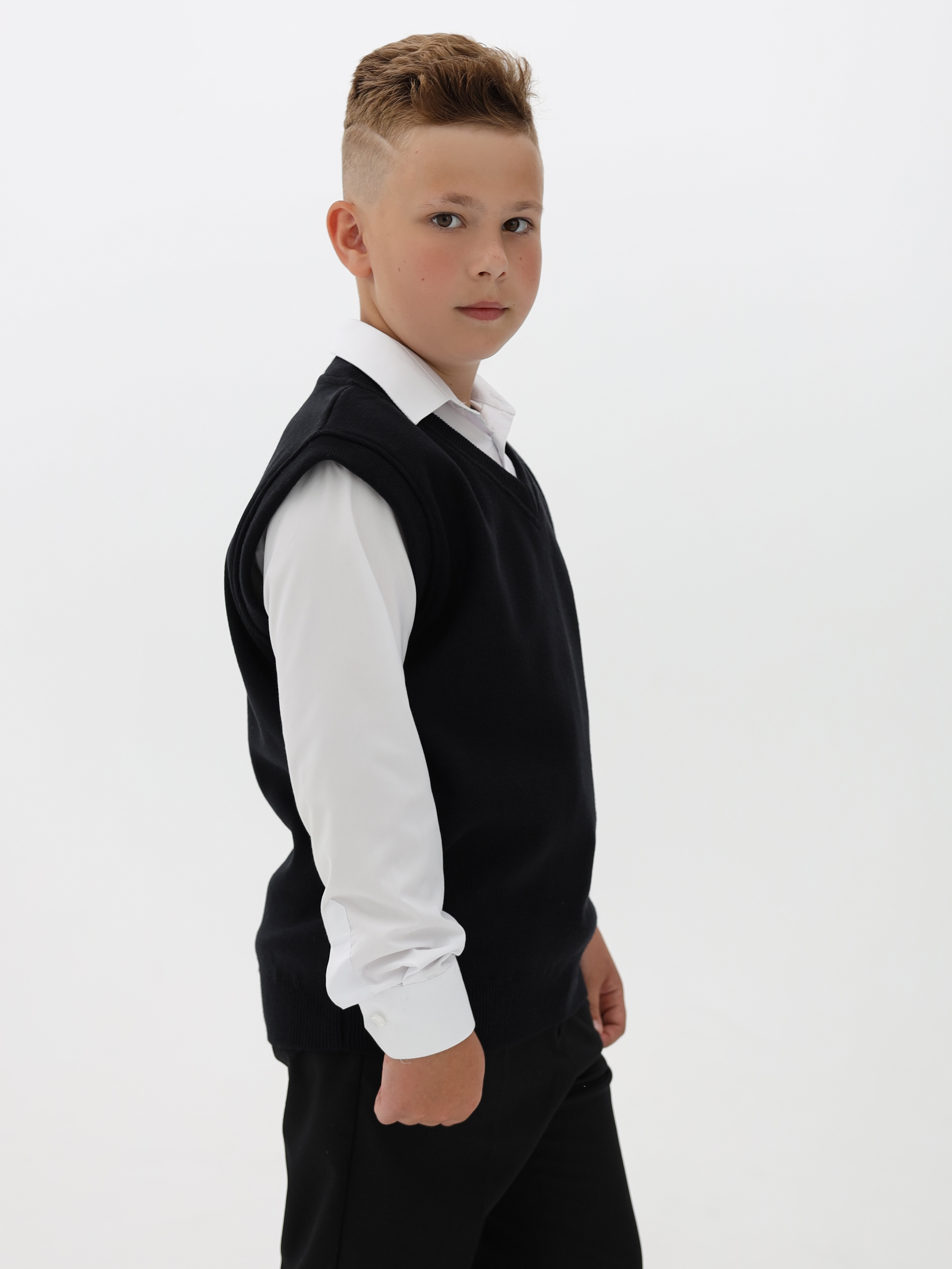 Жилет DECADE 53053DKBL - фото 5