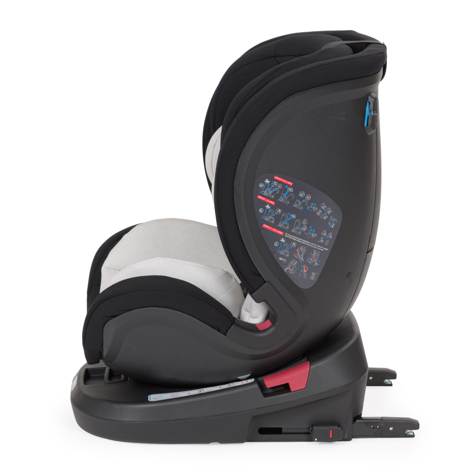 Автокресло Bebizaro Isofix 0+/1/2/3 (0-36 кг) - фото 5