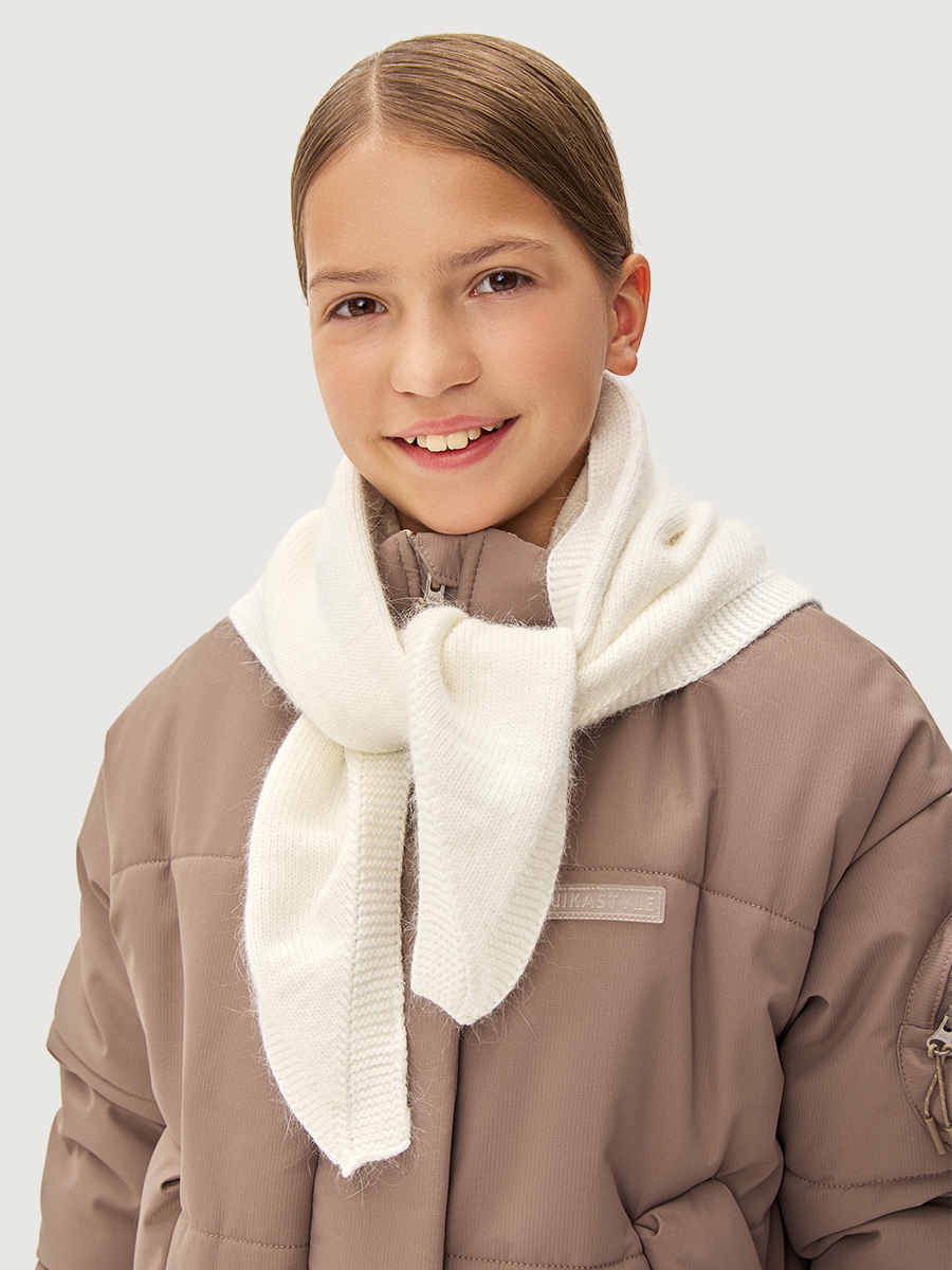 Шарф NIKASTYLE 17з16625 молоко - фото 4