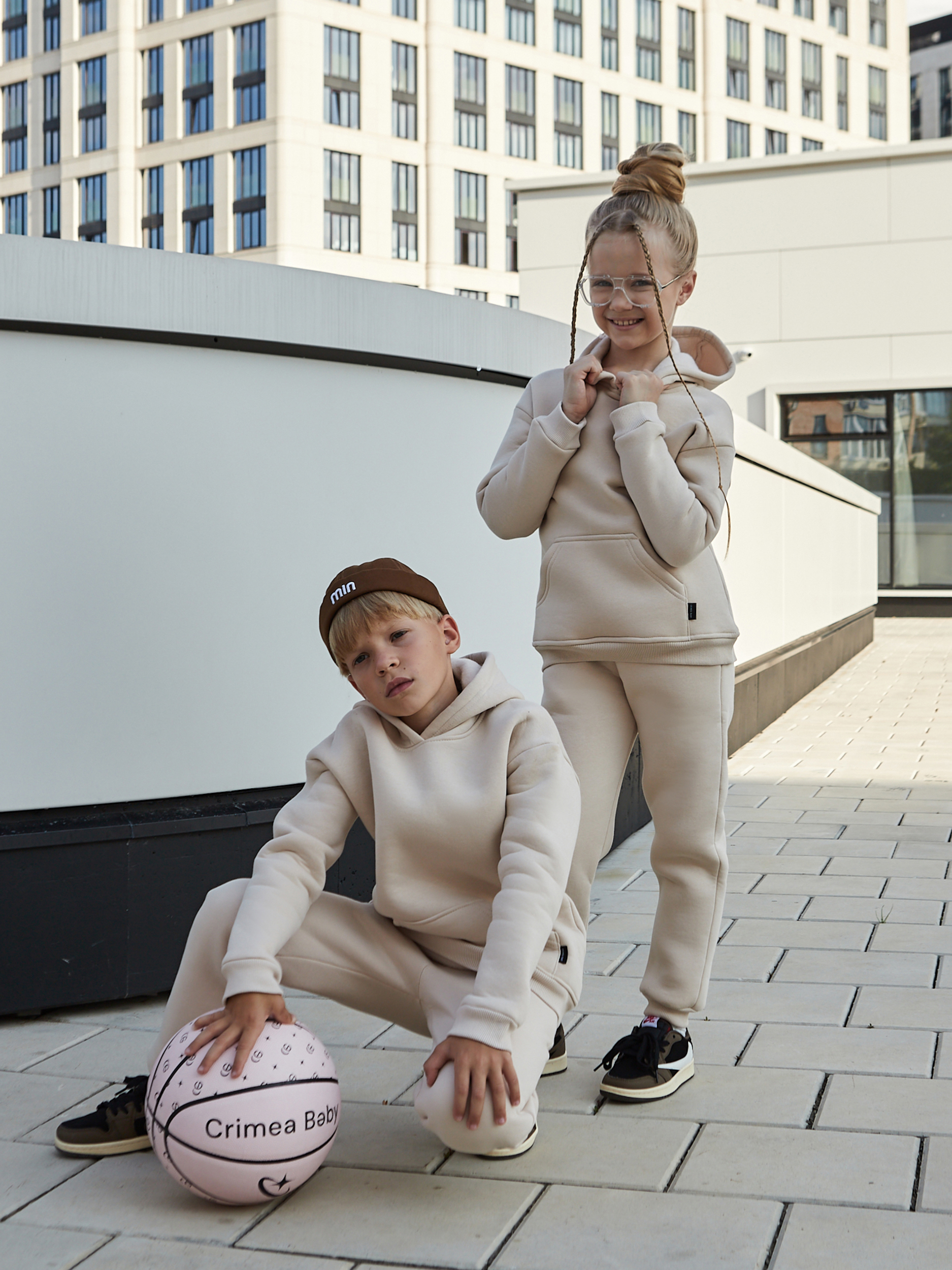 Худи и брюки Crimea Baby ГБ00023700-COMF/BEIGE - фото 15