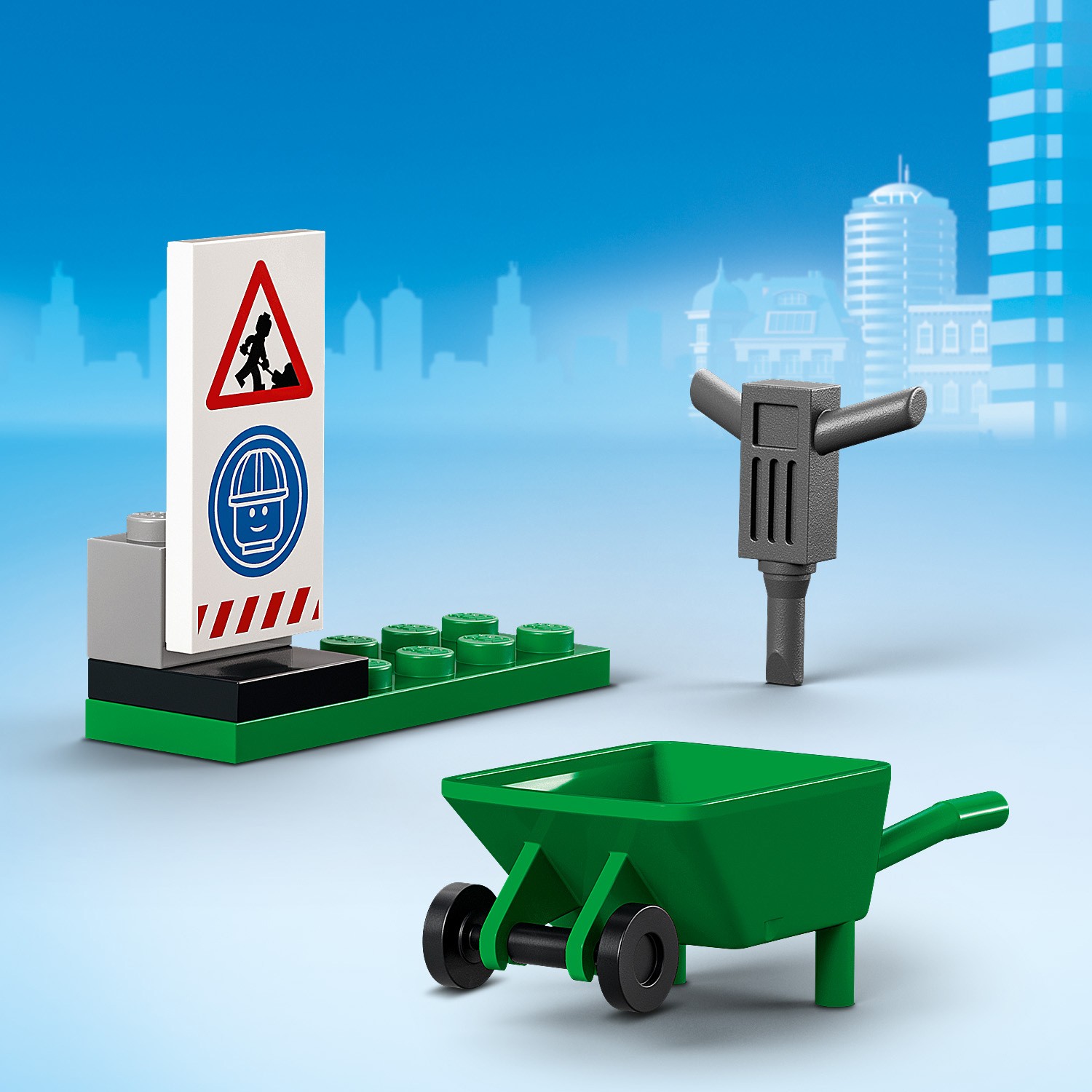Конструктор LEGO City Great Vehicles Бетономешалка 85 дет. - фото 9