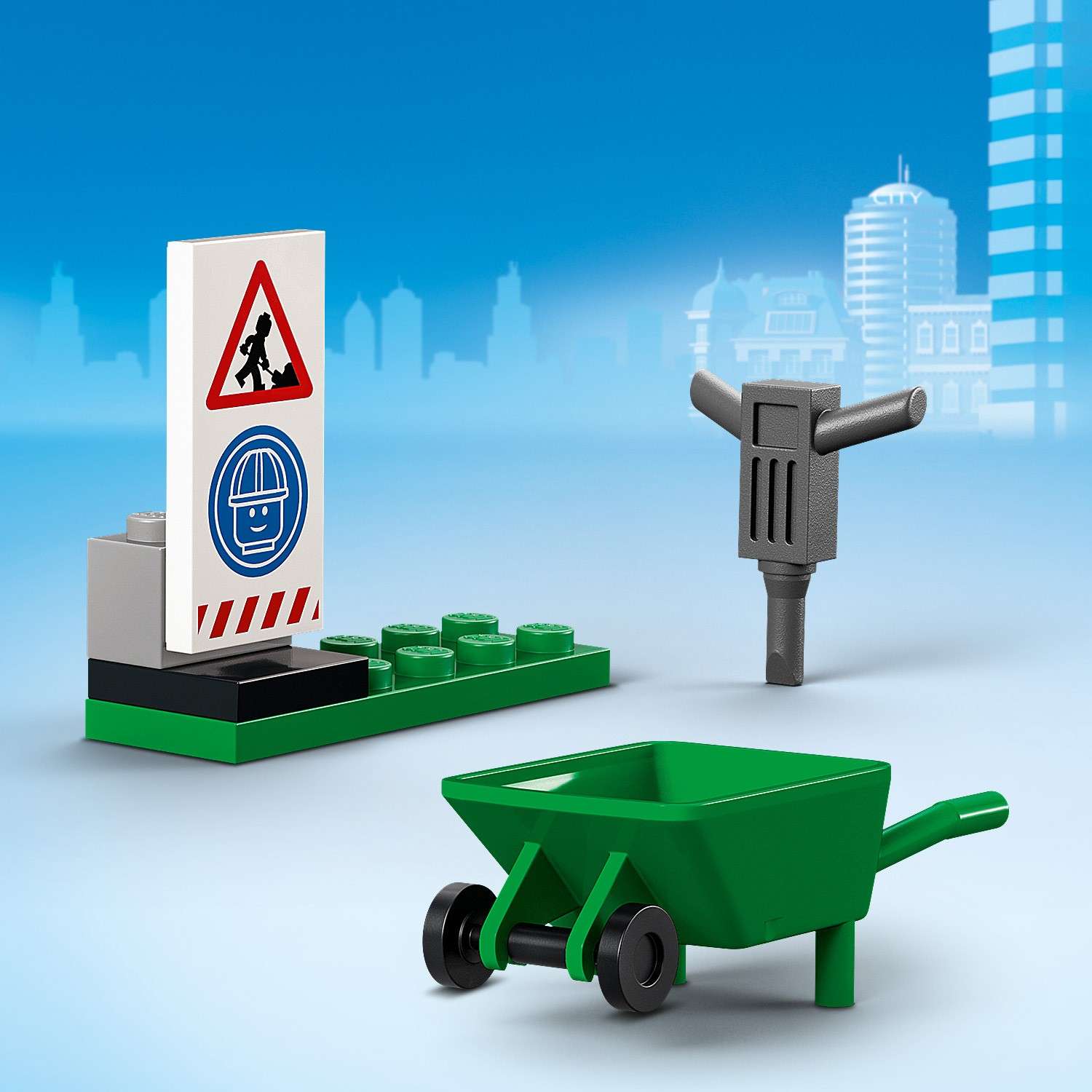 Конструктор LEGO City Great Vehicles Бетономешалка блочный - фото 9