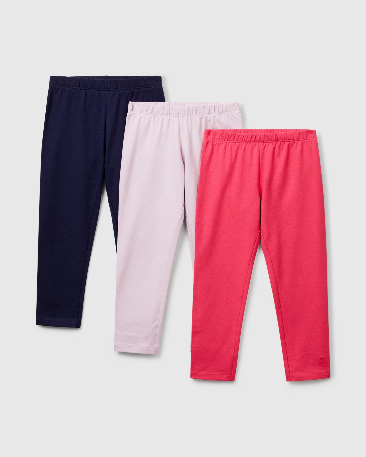 Леггинсы 3 шт United Colors of Benetton 25A_3MT1GF055_901 - фото 1