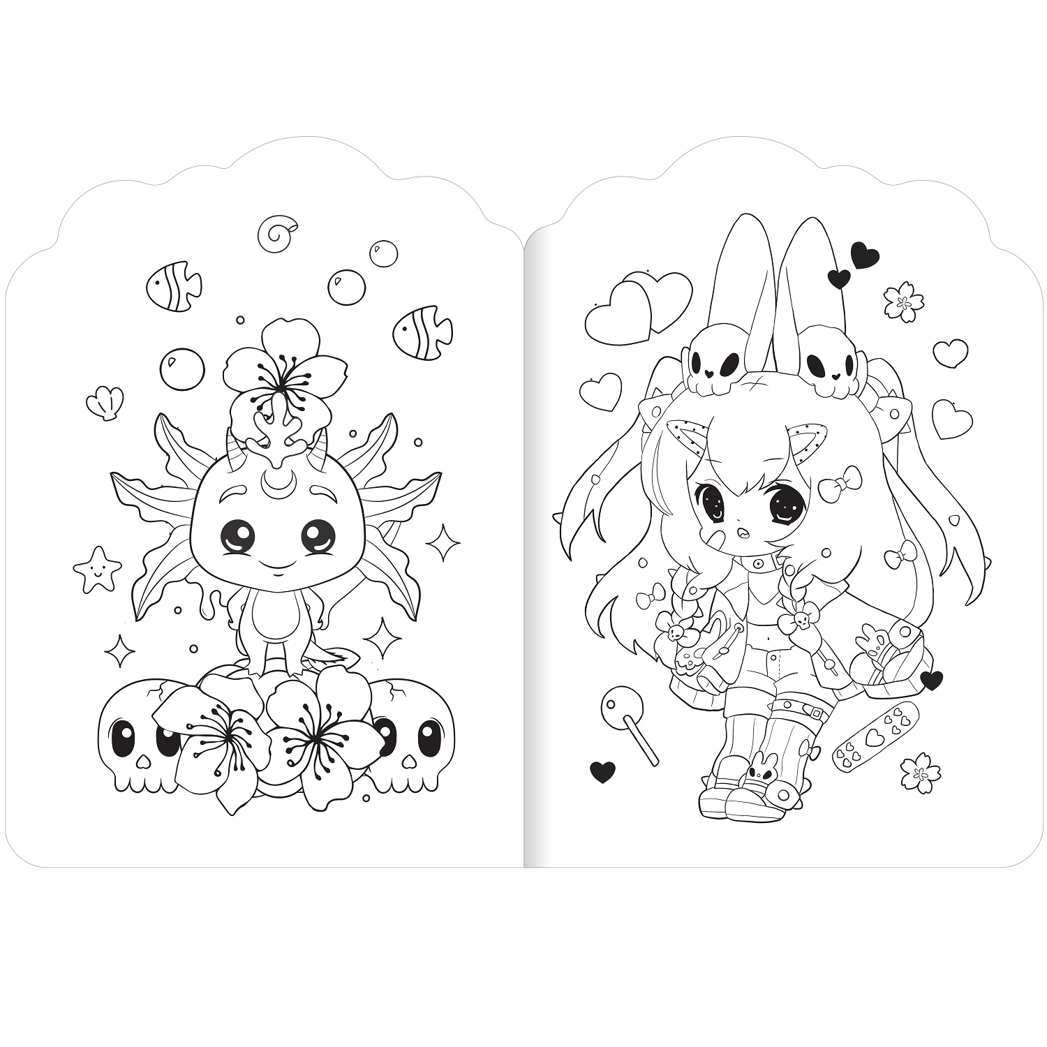 Книга ND PLAY Суперраскраска с любимыми героями Аниме - фото 3