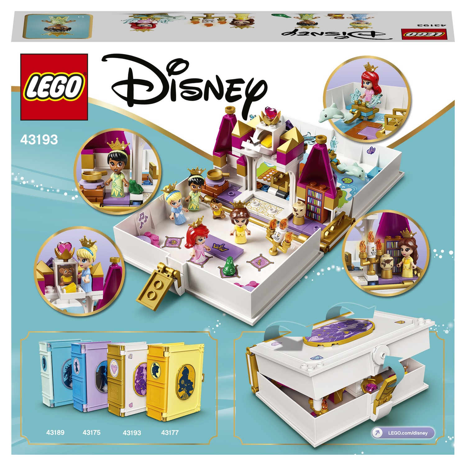 Конструктор LEGO Disney Princess Книга приключений Принцесс - фото 3
