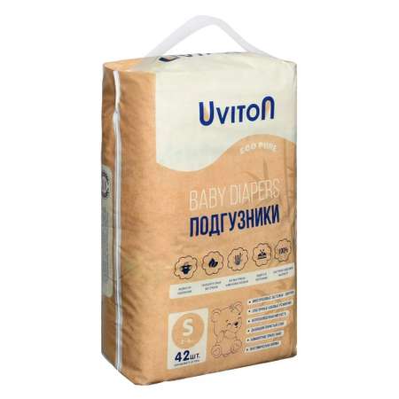 Подгузники Uviton S 42 шт.