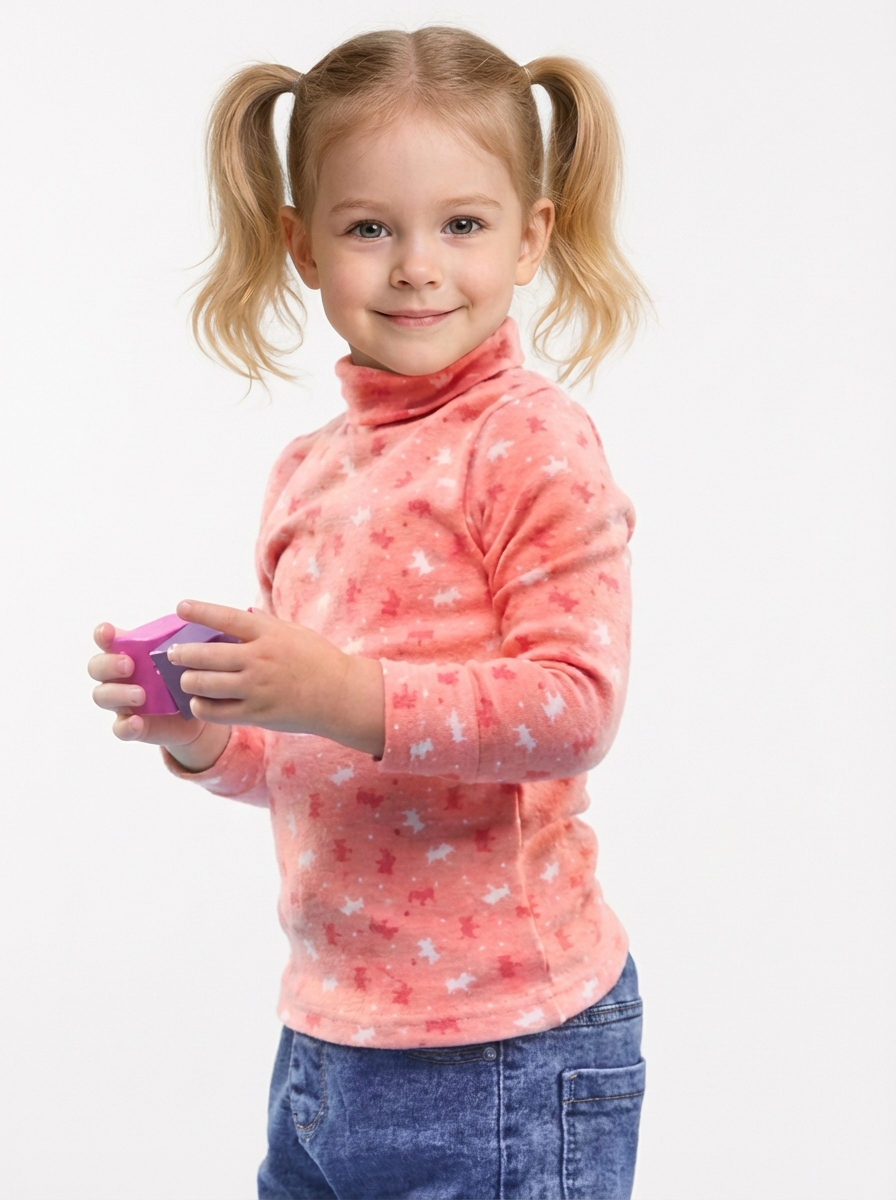 Водолазка TOTEMFOX 231РНАБ2(1)F/коралловый - фото 2